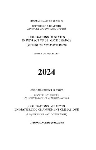 Obligations of States in Respect of Climate Chan – Order of 30 May 2024