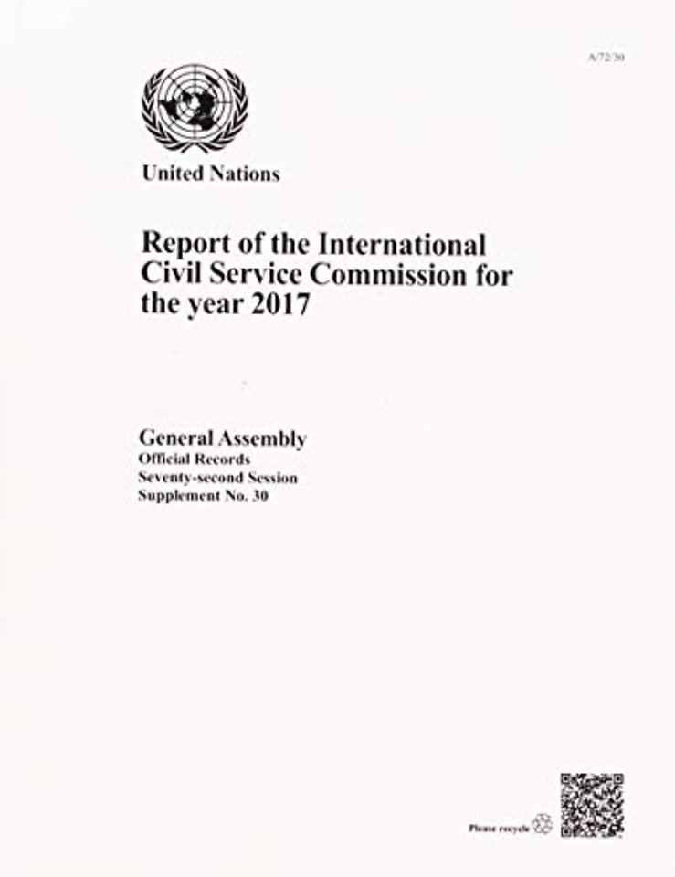 Report of the International Civil Service Commission for the Year 2017
