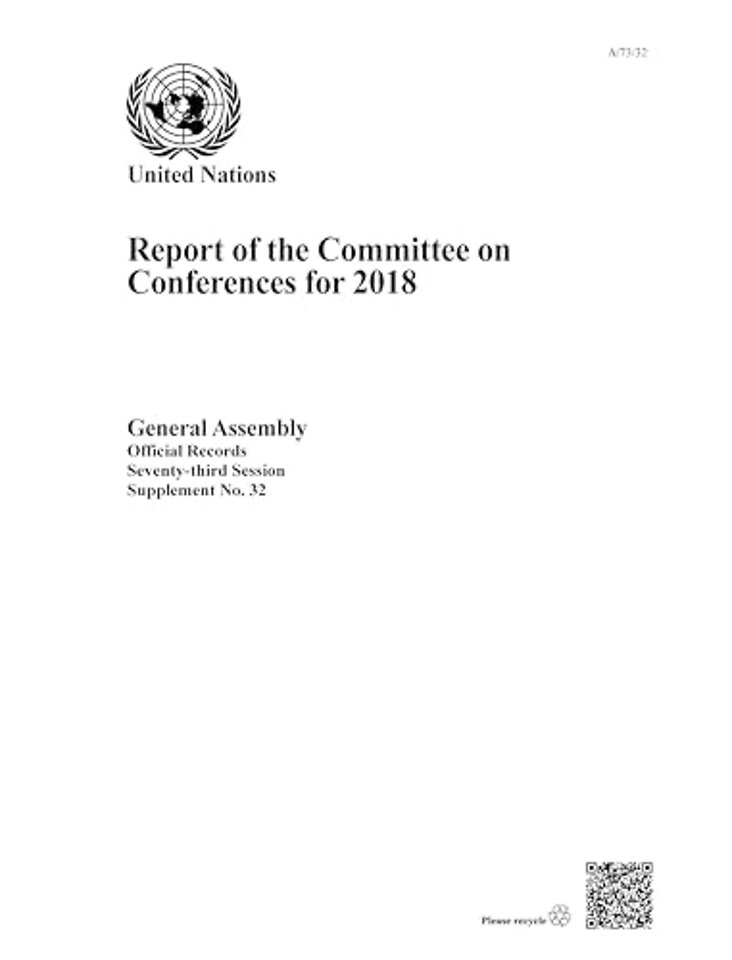 Report of the Committee on Conferences for 2018