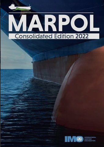 IMO MARPOL Consolidated edition: 2022 ( SKU 510679)