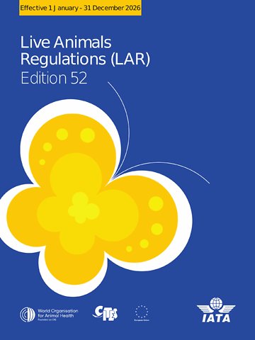 IATA Live Animals Regulations (LAR): 2026-editie - SKU 523522