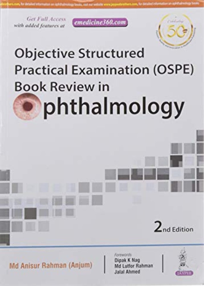 Objective Structured Practical Examination (OSPE) Book Review in Ophthalmology