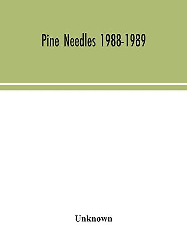 Pine needles 1988-1989