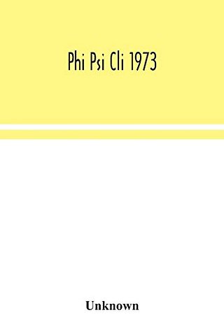 Phi Psi Cli 1973