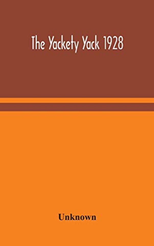 The Yackety Yack 1928