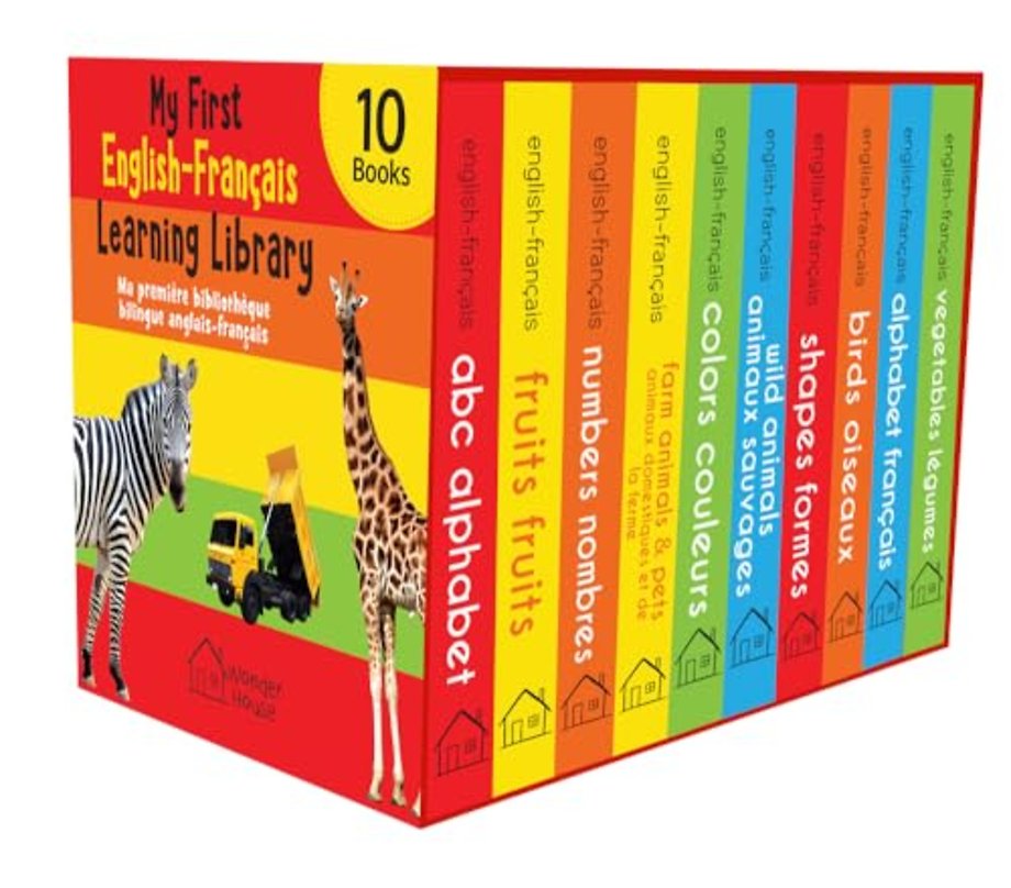 My First English-Fran Ais Learning Library (Ma Premi Re Biblioth Que Bilingue Anglais-Fran Ais)