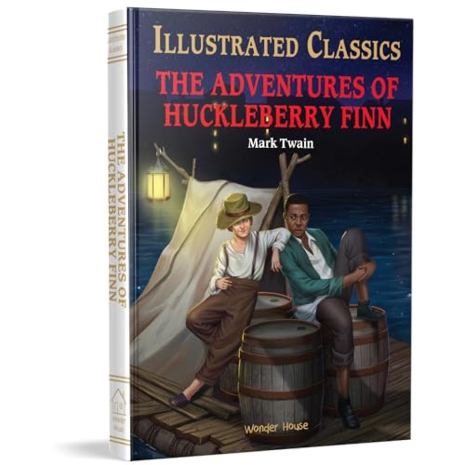 The Adventures of Huckleberry Finn : Illustrated Children Classics