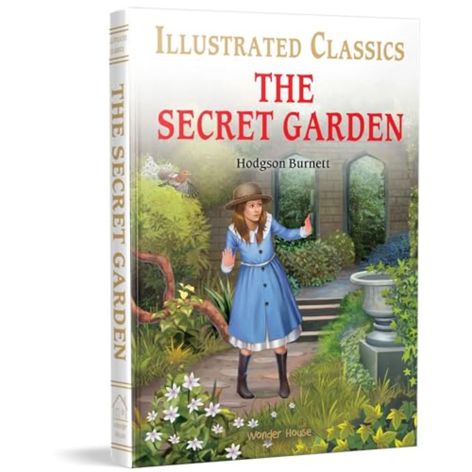 The Secret Garden : Illustrated Children Classics English Novel with Review Questions (Hardback)