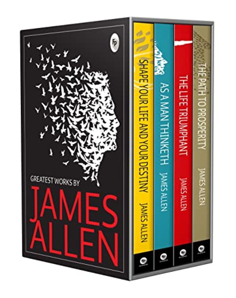 Greatest Works by James Allen (Set of 4 Books)
