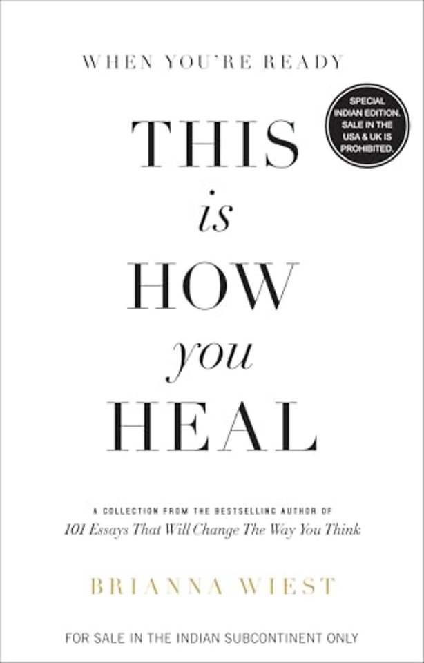 When You're Ready, This is How You Heal (English)