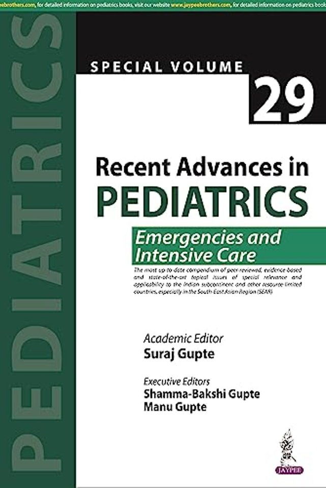 Recent Advances in Pediatrics (Special Volume 29)