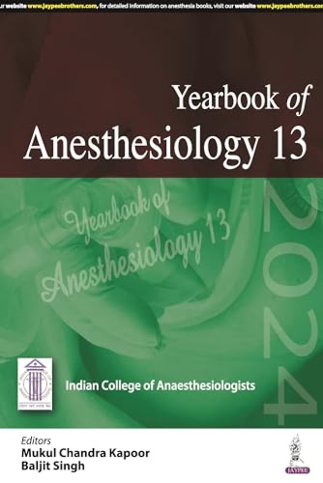 Yearbook of Anesthesiology: 13