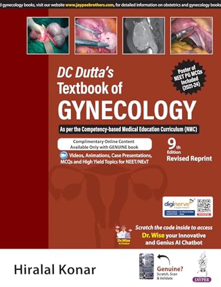 DC Dutta's Textbook of Gynecology