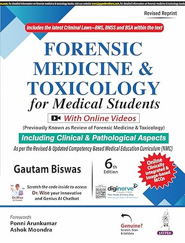 Forensic Medicine & Toxicology for Medical Students