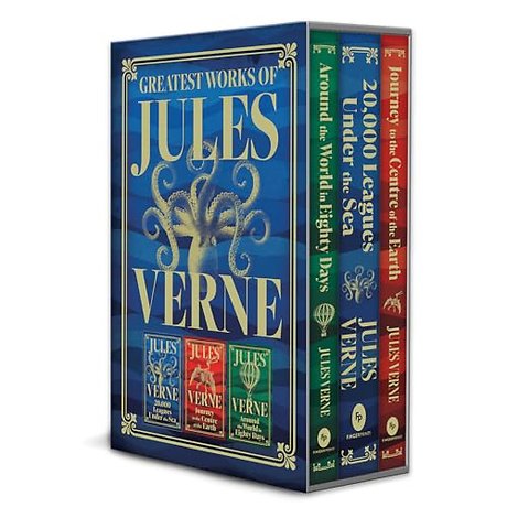 Greatest Works of Jules Verne: 20,000 Leagues Under the Sea, Journey to the Centre of the Earth, Around the World in Eighty Days
