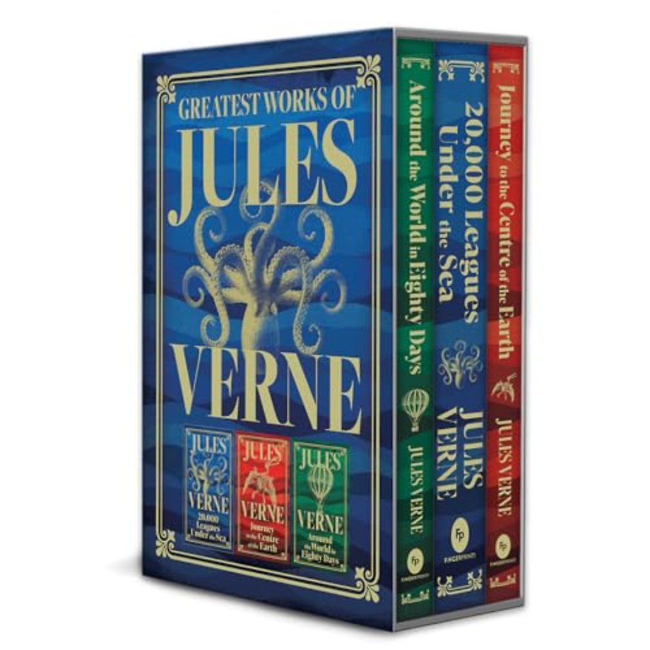 Greatest Works of Jules Verne: 20,000 Leagues Under the Sea, Journey to the Centre of the Earth, Around the World in Eighty Days