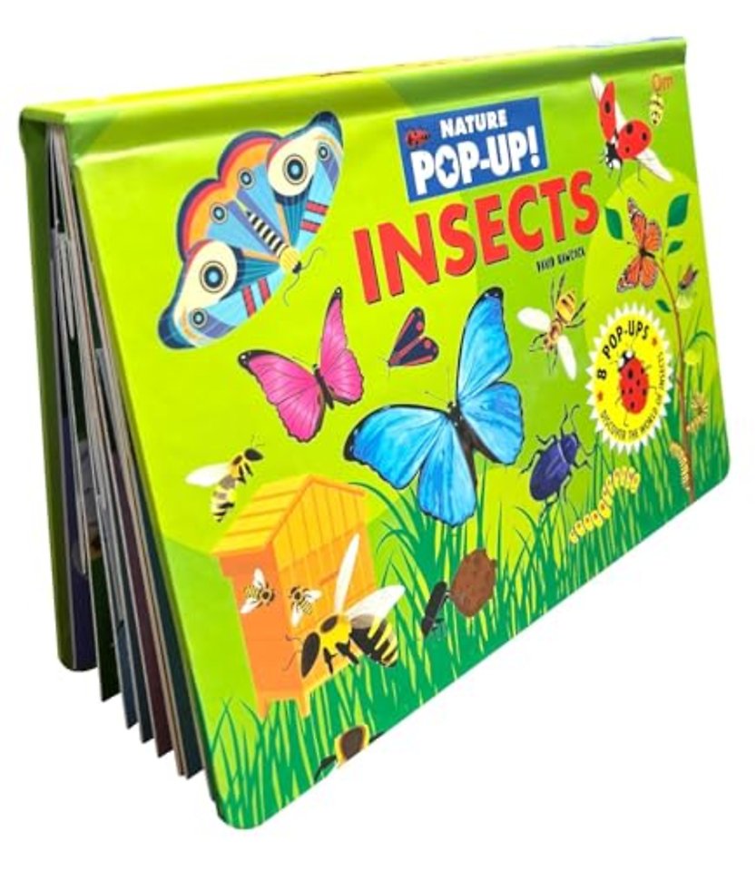 Pop Up Insects Book for Kids