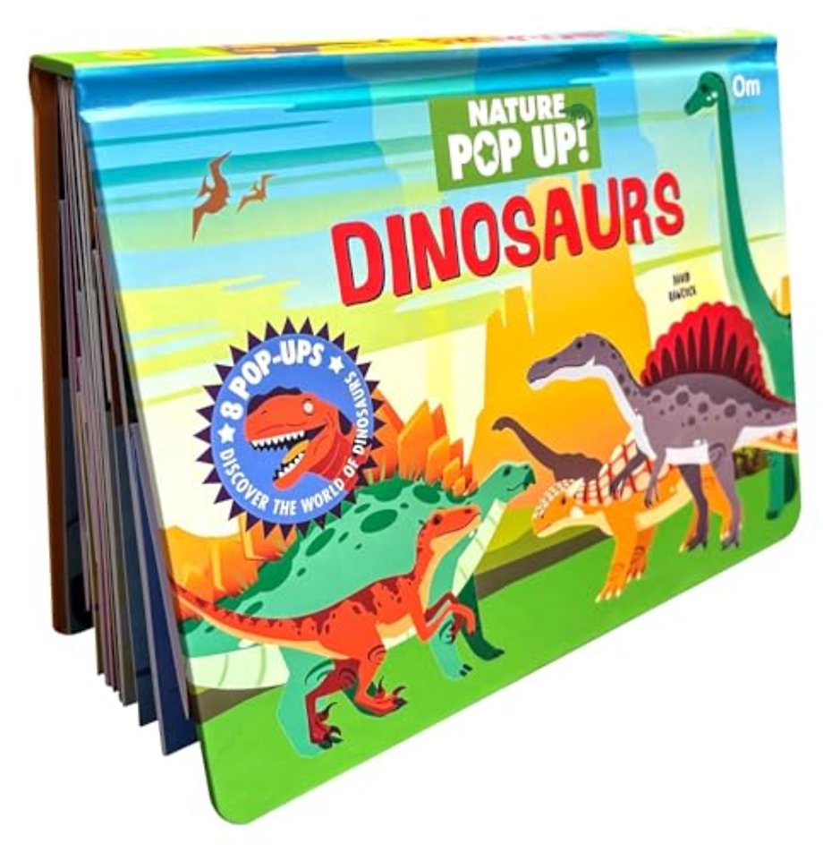 Pop Up Dinosaurs Book for Kids