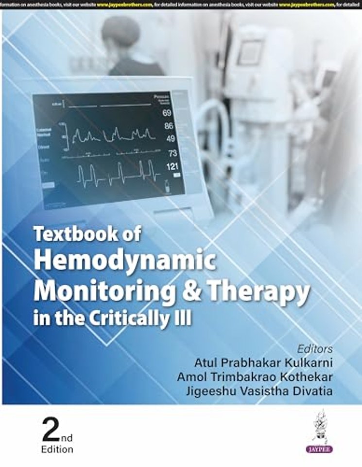 Textbook of Hemodynamic Monitoring & Therapy in the Critically Ill