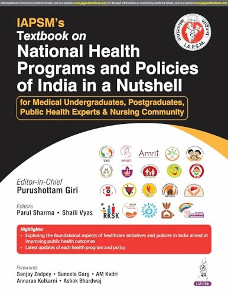 Textbook on National Health Programs and Policies of India in a Nutshell