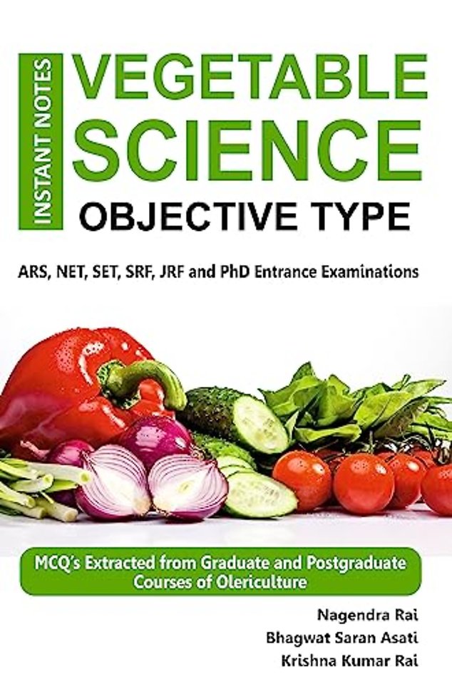 Instant Notes Vegetable Science – Objective Type