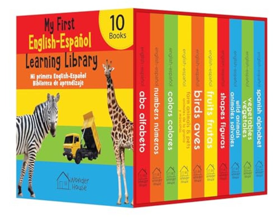 My First English-Spanish Learning Library