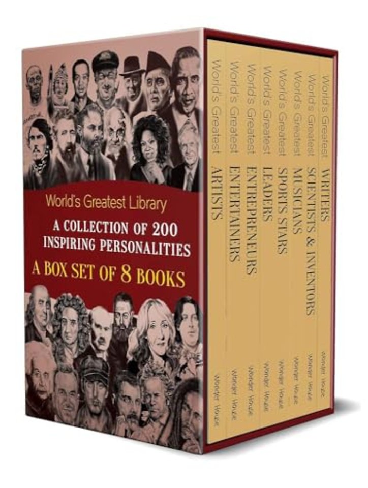 World's Greatest Library : A Collection of 200 Inspiring Personalities