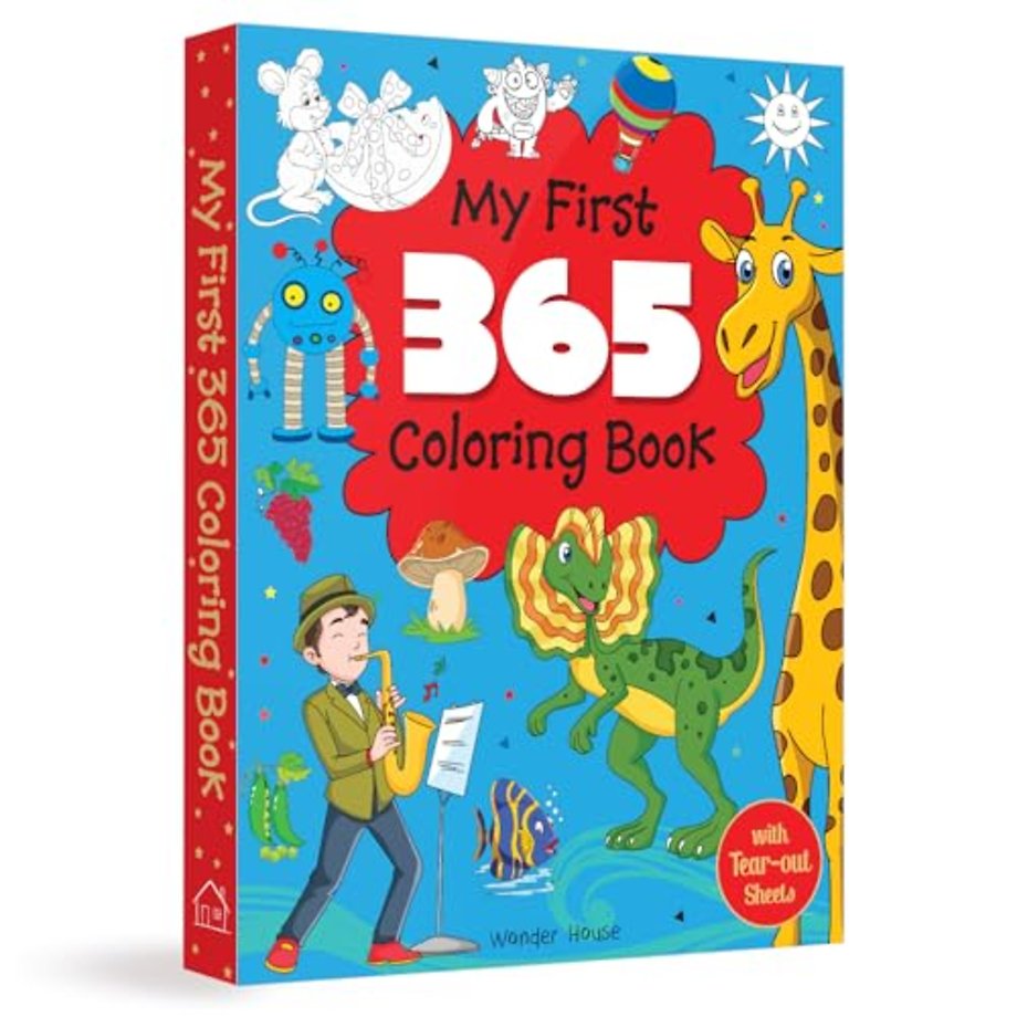 My First 365 Coloring Book