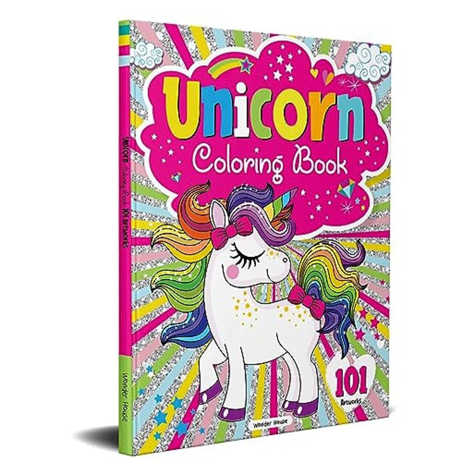 Unicorn Colouring Book