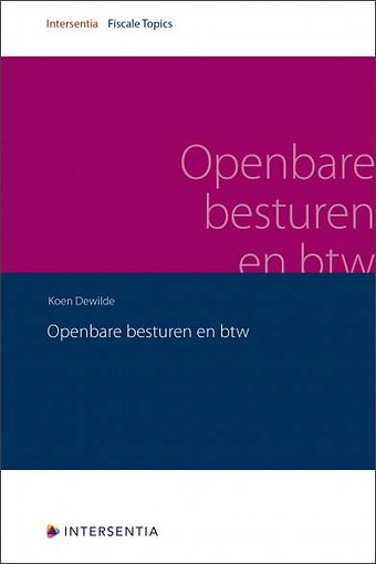 Openbare besturen en BTW