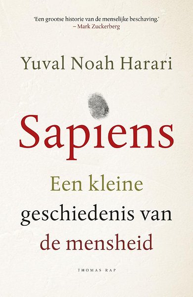 Afbeeldingsresultaat voor Sapiens â Yuval Noah Harari