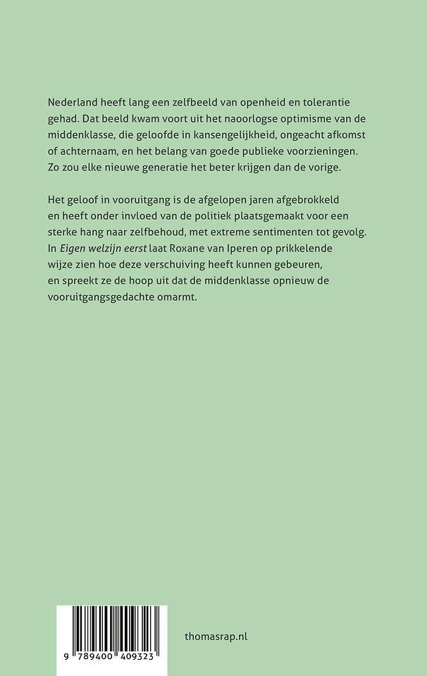 Eigen welzijn eerst