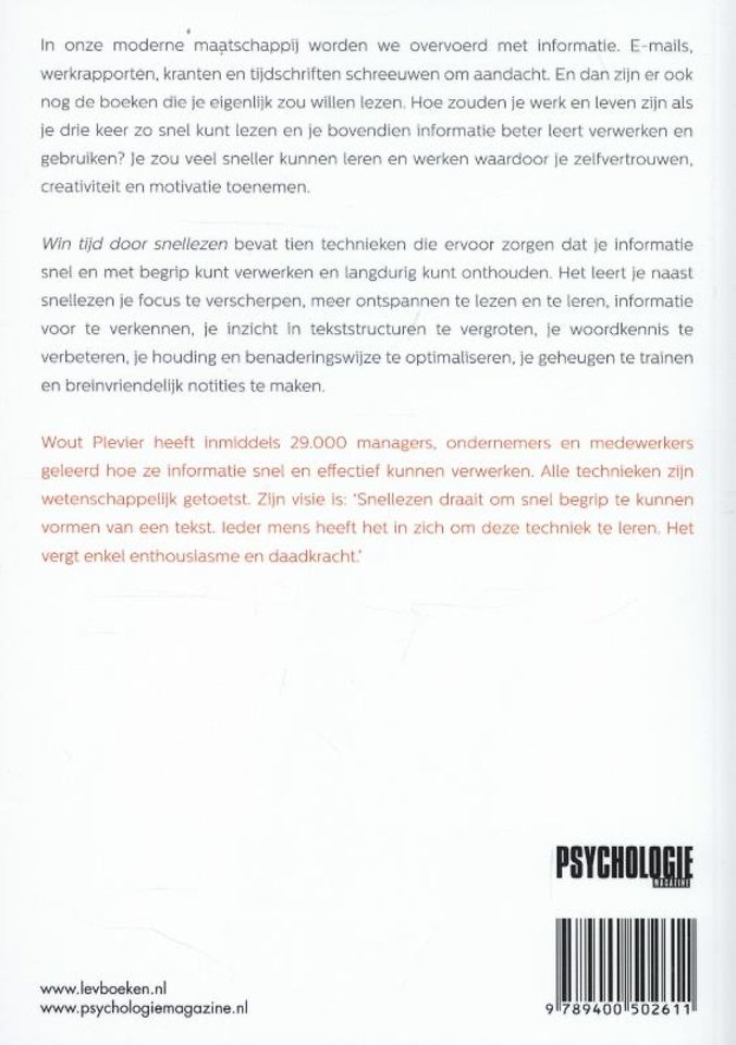 Win tijd door snellezen