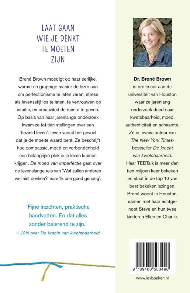 De moed van imperfectie