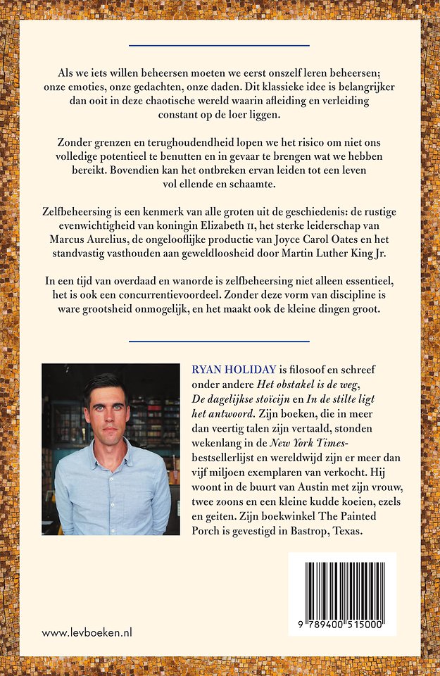 Discipline is het doel