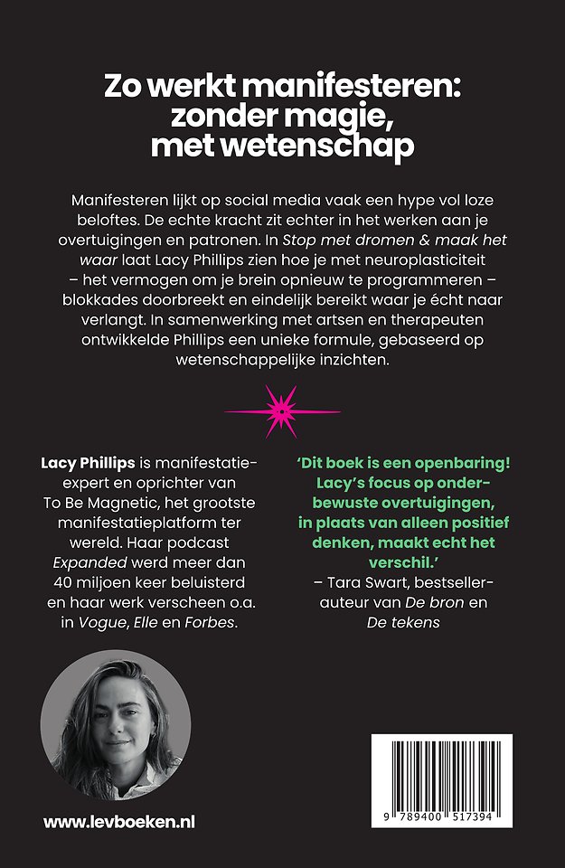 Stop met dromen & maak het waar