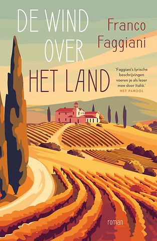 De wind over het land
