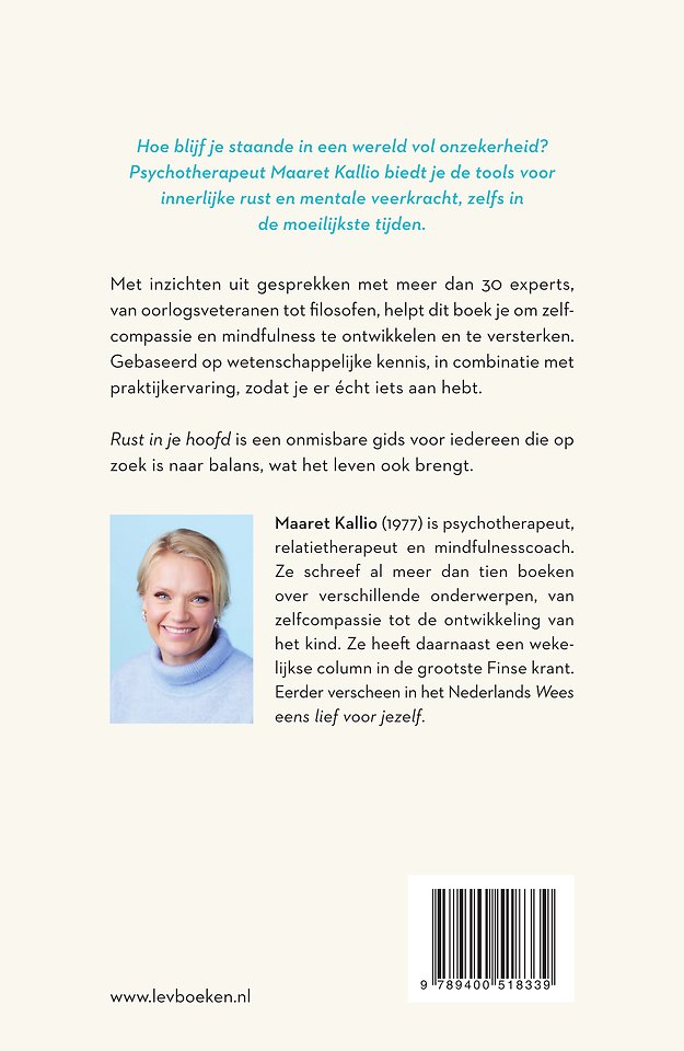 Rust in je hoofd