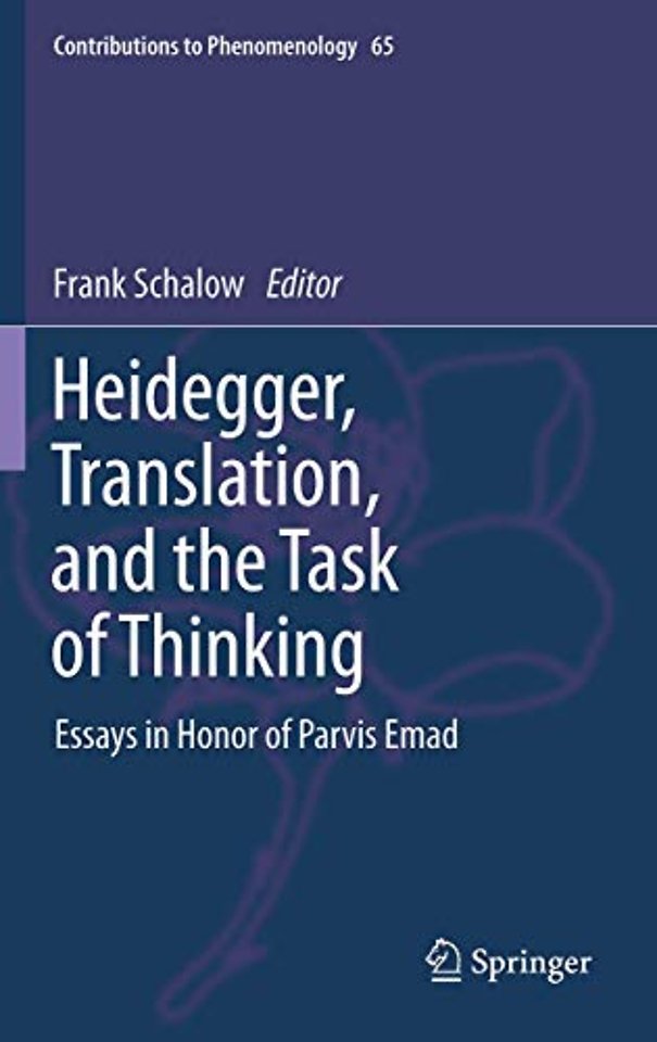 Heidegger, Translation, and the Task of Thinking