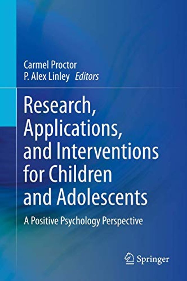 Research, Applications, and Interventions for Children and Adolescents