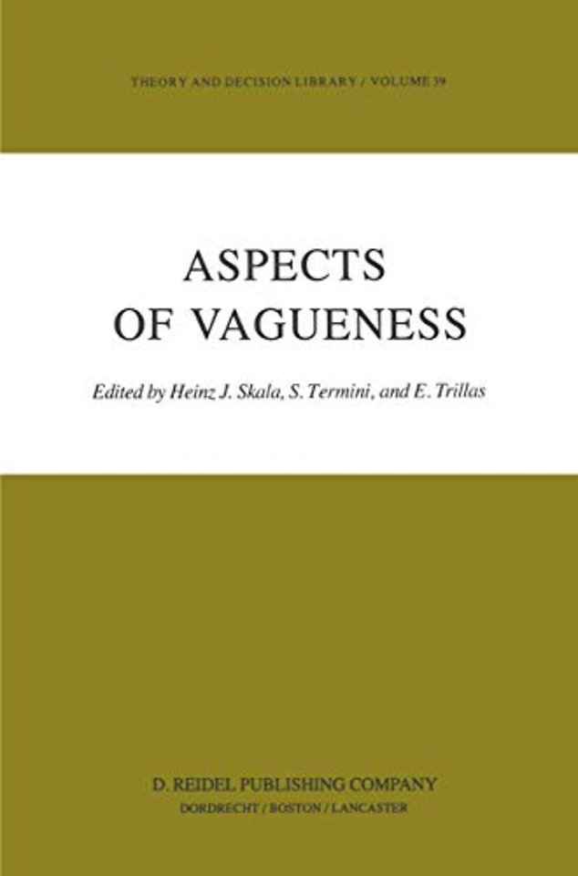 Aspects of Vagueness