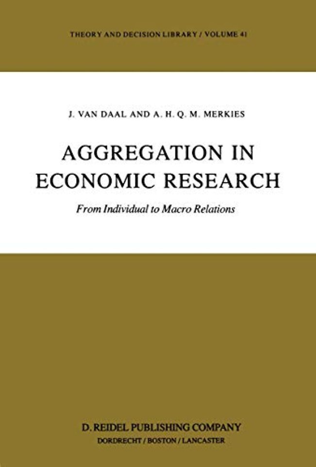 Aggregation in Economic Research