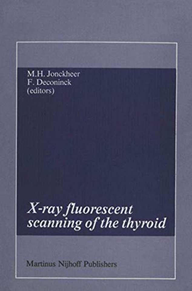 X-ray fluorescent scanning of the thyroid