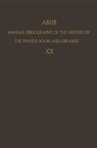 ABHB Annual Bibliography of the History of the Printed Book and Libraries