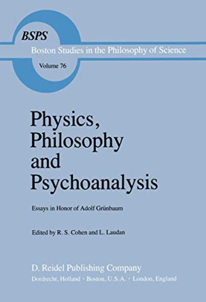 Physics, Philosophy and Psychoanalysis