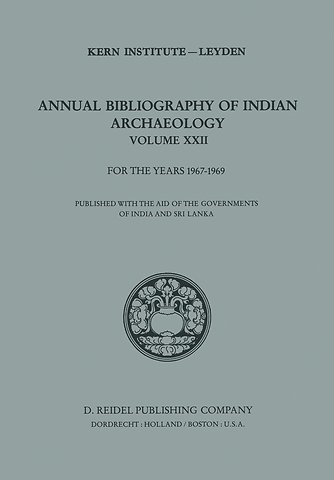 Annual Bibliography of Indian Archaeology