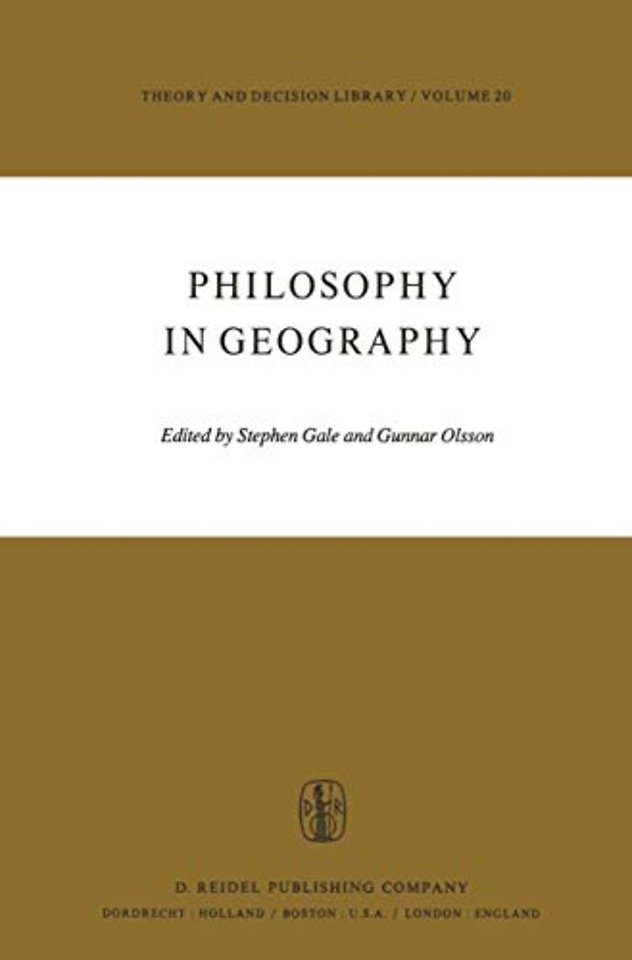 Philosophy in Geography