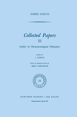 Collected Papers III