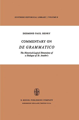 Commentary on De Grammatico