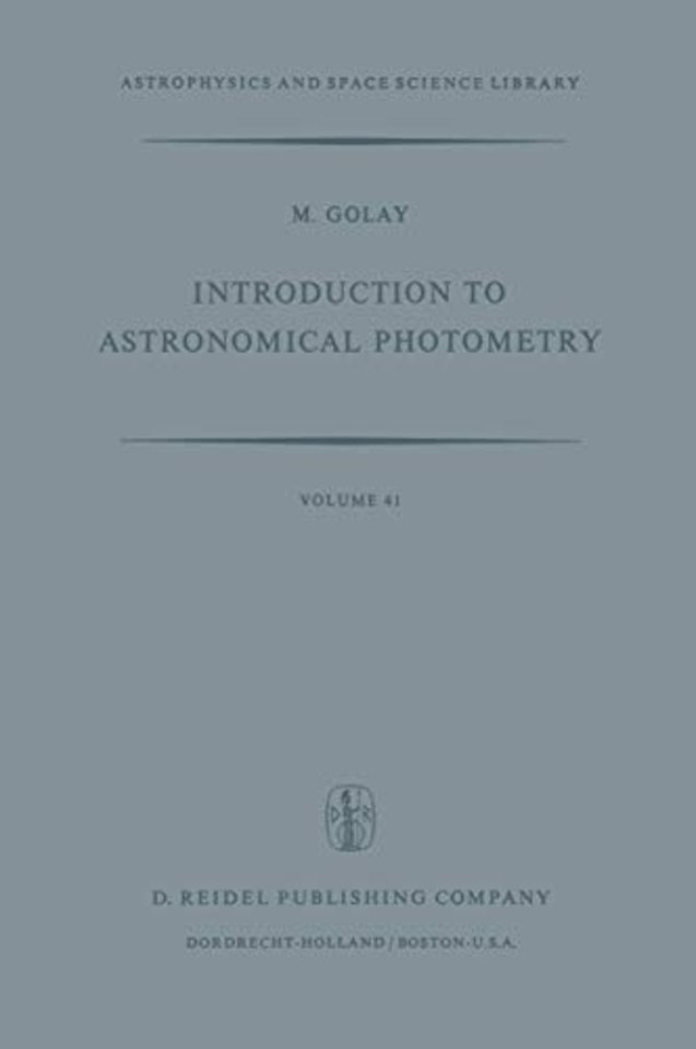 Introduction to Astronomical Photometry